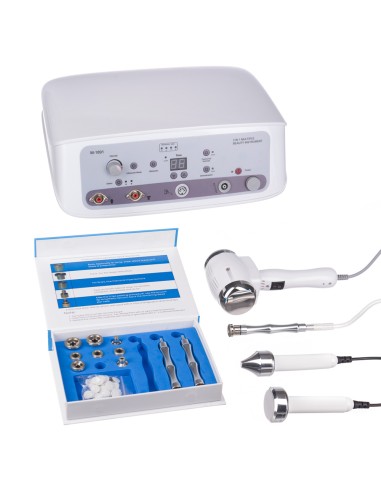 3-in-1 Microdermabrasion, Hot Cold & Ultrasound Device BR-1891 Grey | Ireland