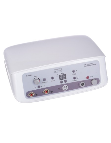 3-in-1 Microdermabrasion, Hot Cold & Ultrasound Device BR-1891 Grey | Ireland