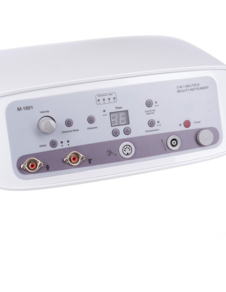3-in-1 Microdermabrasion, Hot Cold & Ultrasound Device BR-1891 Grey | Ireland