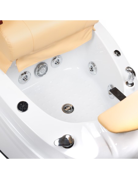 BR-2307 Beige Pedicure Spa Chair | Bella Furniture Ireland