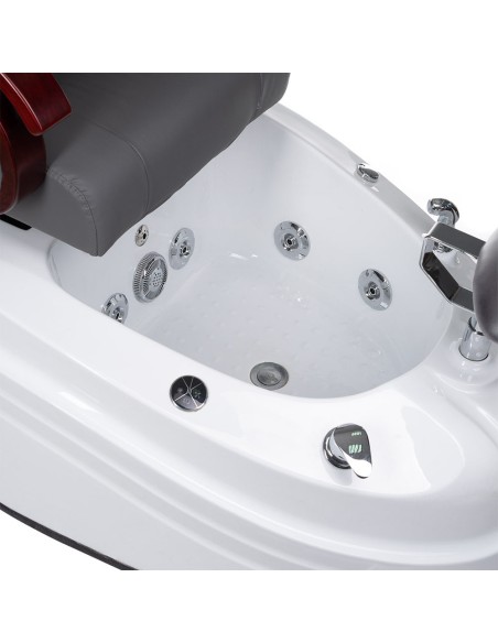 BR-2307 Grey Pedicure Spa Massage Chair | Bella Furniture Ireland
