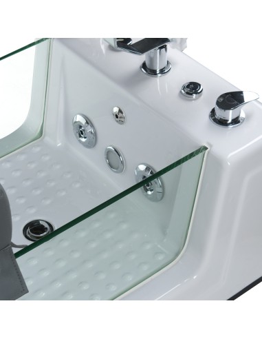 BR-2310 Grey Pedicure Spa Chair | Bella Furniture Ireland