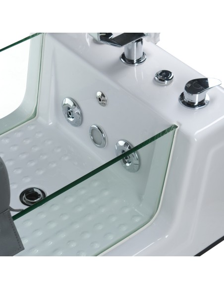 BR-2310 Grey Pedicure Spa Chair | Bella Furniture Ireland