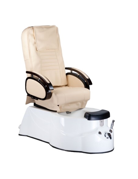 BR-3820D Cream Pedicure Spa Chair with Massage | Bella Furniture Ireland