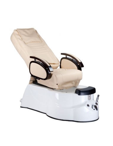 BR-3820D Cream Pedicure Spa Chair with Massage | Bella Furniture Ireland