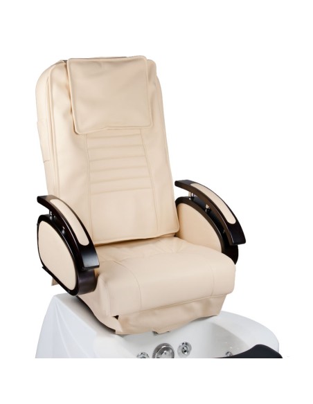 BR-3820D Cream Pedicure Spa Chair with Massage | Bella Furniture Ireland