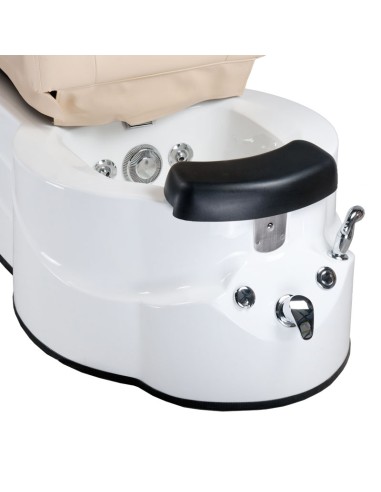 BR-3820D Cream Pedicure Spa Chair with Massage | Bella Furniture Ireland