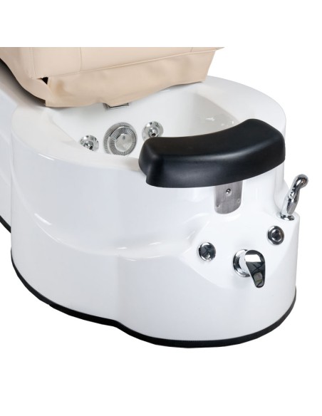 BR-3820D Cream Pedicure Spa Chair with Massage | Bella Furniture Ireland