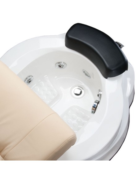 BR-3820D Cream Pedicure Spa Chair with Massage | Bella Furniture Ireland