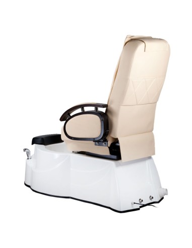 BR-3820D Cream Pedicure Spa Chair with Massage | Bella Furniture Ireland