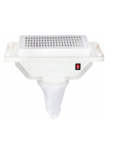 Nail Dust Collector Built-in Extractor White & Black | Bella Furniture Ireland