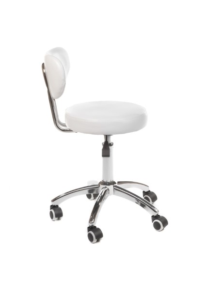 Cosmetic Stool BT-229 Professional Salon White | Bella Furniture Ireland