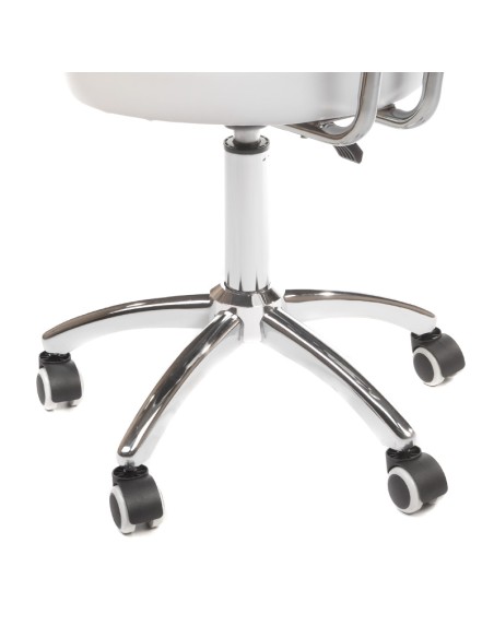 Cosmetic Stool BT-229 Professional Salon White | Bella Furniture Ireland