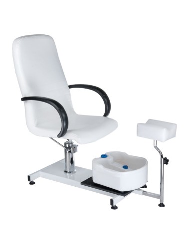 BW-100 Cool White Pedicure Chair | Bella Furniture Ireland