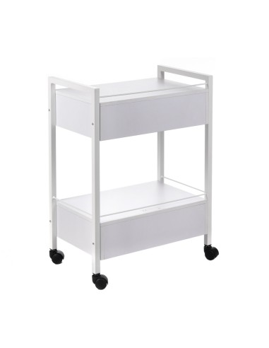Cosmetic Cabinet BY-7017 Salon Storage Trolley White | Bella Furniture Ireland