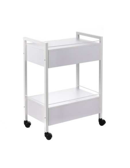 Cosmetic Cabinet BY-7017 Salon Storage Trolley White | Bella Furniture Ireland