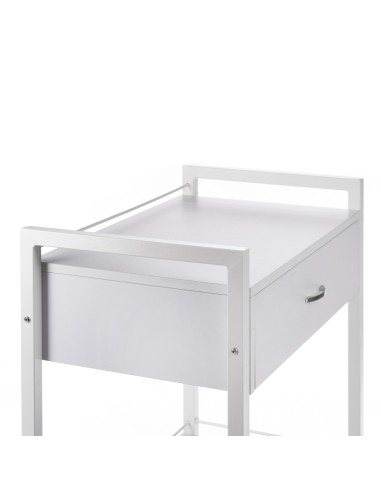 Cosmetic Cabinet BY-7017 Salon Storage Trolley White | Bella Furniture Ireland