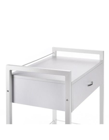 Cosmetic Cabinet BY-7017 Salon Storage Trolley White | Bella Furniture Ireland