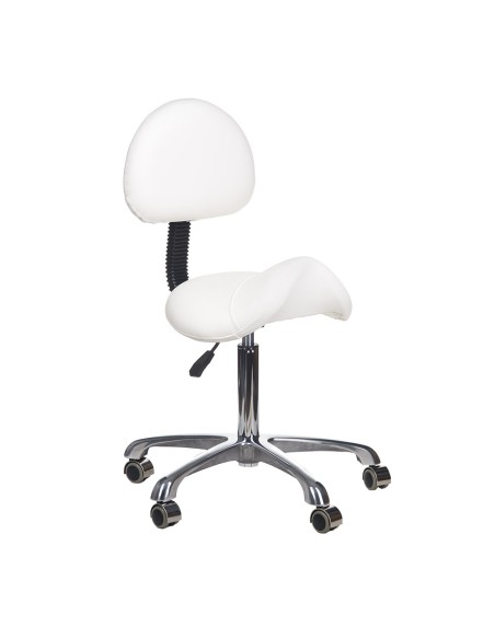 BY-8373 White Cosmetic Stool | Bella Furniture Ireland