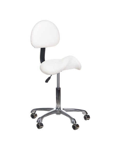 BY-8373 White Cosmetic Stool | Bella Furniture Ireland