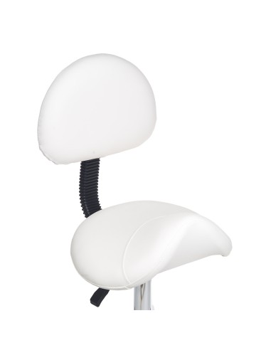 BY-8373 White Cosmetic Stool | Bella Furniture Ireland