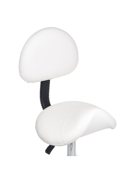 BY-8373 White Cosmetic Stool | Bella Furniture Ireland