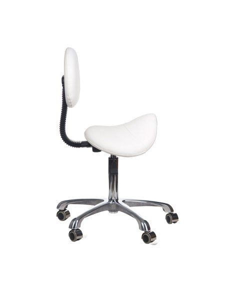 BY-8373 White Cosmetic Stool | Bella Furniture Ireland