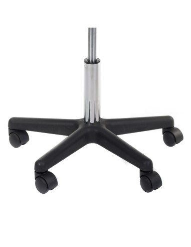 NG-CH049 Black Medical Stool with Armrest | Bella Furniture Ireland