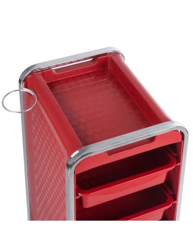 Salon Assistant Trolley NG-ST005 Red | Ireland