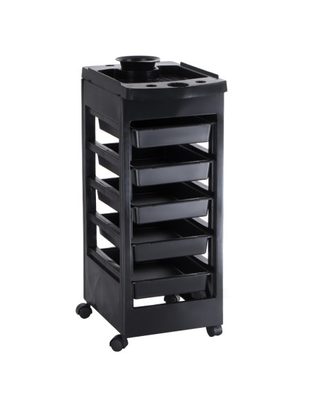 Salon Trolley NG-ST008 Mobile Storage Black | Bella Furniture Ireland
