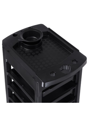 Salon Trolley NG-ST008 Mobile Storage Black | Bella Furniture Ireland