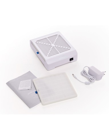 Promed MINI White Nail Dust Collector | Bella Furniture Ireland