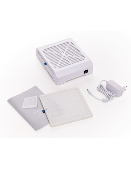 Promed MINI White Nail Dust Collector | Bella Furniture Ireland