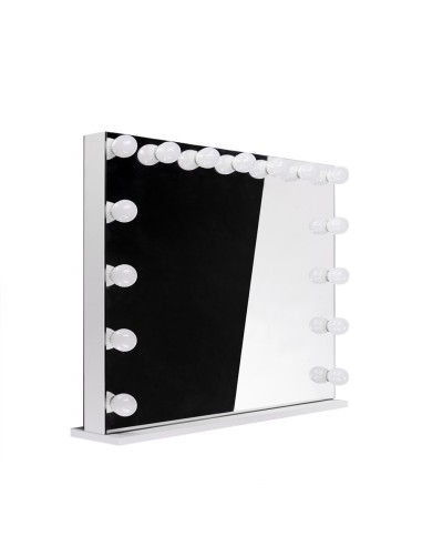 Hollywood 120x80cm White LED Mirror | Bella Furniture Ireland