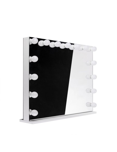 Hollywood 120x80cm White LED Mirror | Bella Furniture Ireland