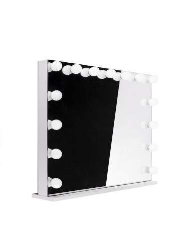 Hollywood 120x80cm White LED Mirror | Bella Furniture Ireland