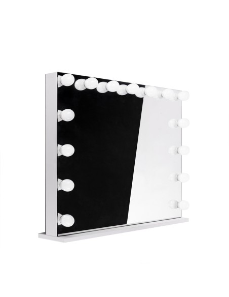 Hollywood 120x80cm White LED Mirror | Bella Furniture Ireland