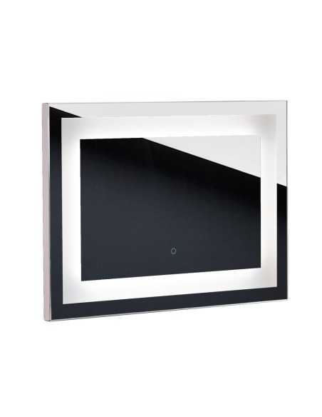LED Illuminated Mirror NEW YORK Professional Salon Silver | Bella Furniture Ireland
