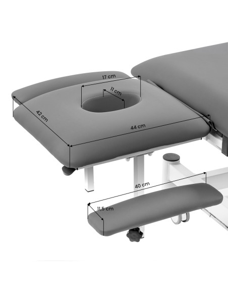 Electric Rehabilitation Table for Massage and Physiotherapy Balance Eso Pro grey
