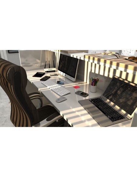 Salon Reception Desk - R25 Standard LED