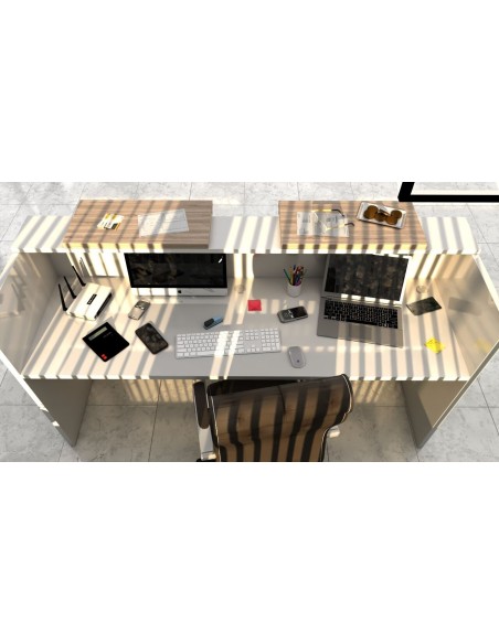 Salon Reception Desk - R25 Standard LED