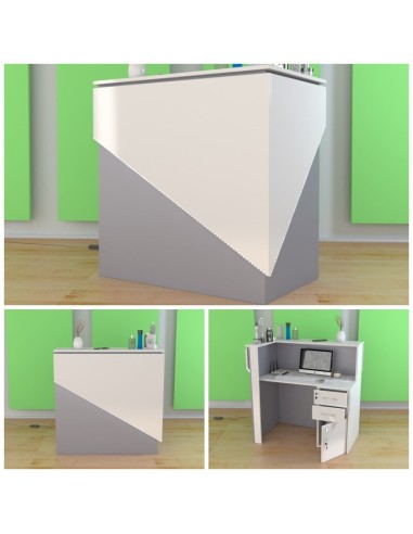 Salon Reception Desk - R38 Standard LED
