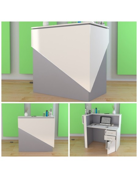 Salon Reception Desk - R38 Standard LED