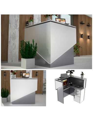Salon Reception Desk - R38 Standard LED