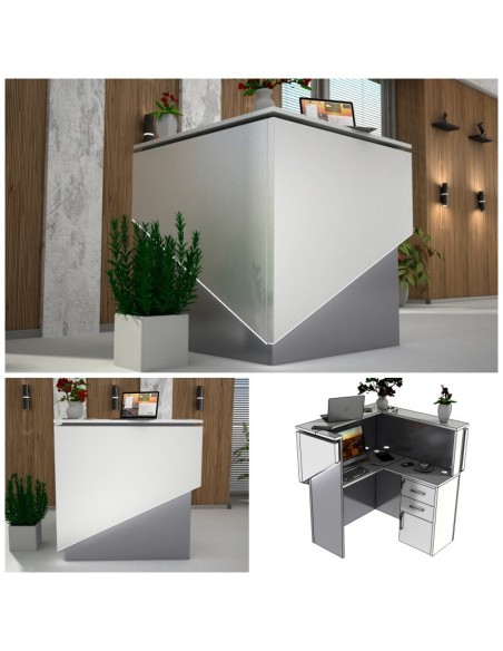 Salon Reception Desk - R38 Standard LED