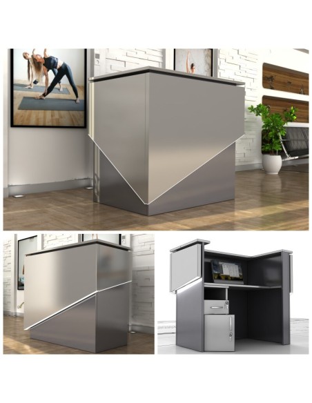 Salon Reception Desk - R38 Standard LED