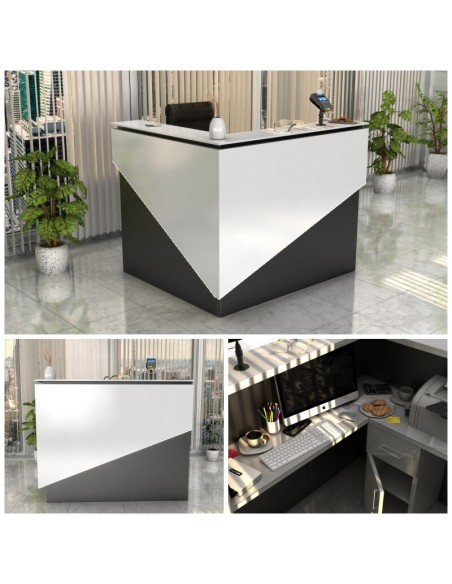 Salon Reception Desk - R38 Standard LED