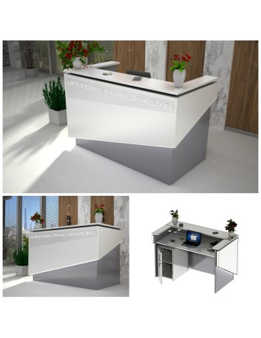 Salon Reception Desk - R38 Standard LED