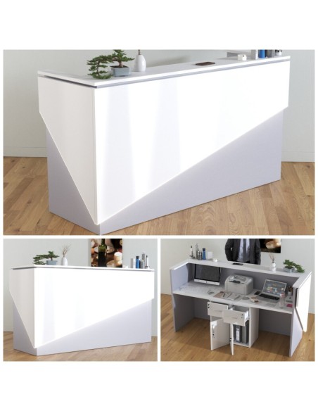Salon Reception Desk - R38 Standard LED