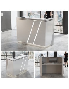 Salon Reception Desk - R28 Standard LED